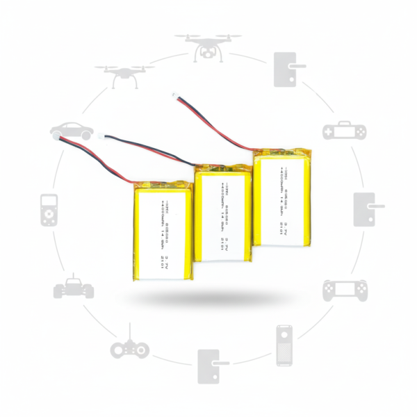 805080 3.7V 4000mAh LiPo Battery