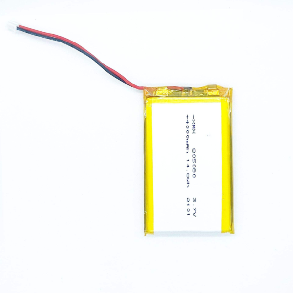 805080 3.7V 4000mAh LiPo Battery