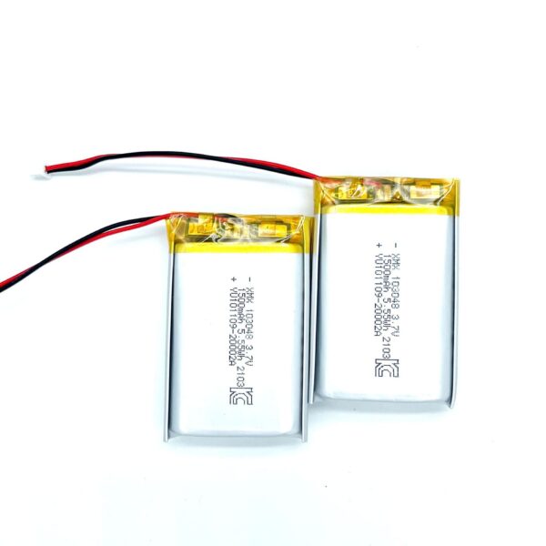 103048 3.7V 1500mAh LiPo Battery