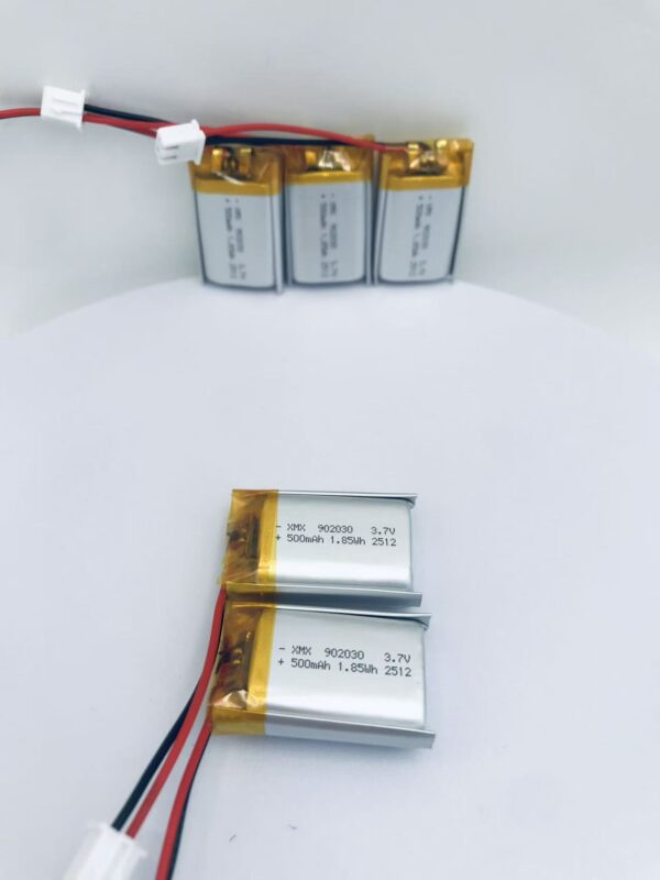 902030 3.7V 500mAh LiPo Battery