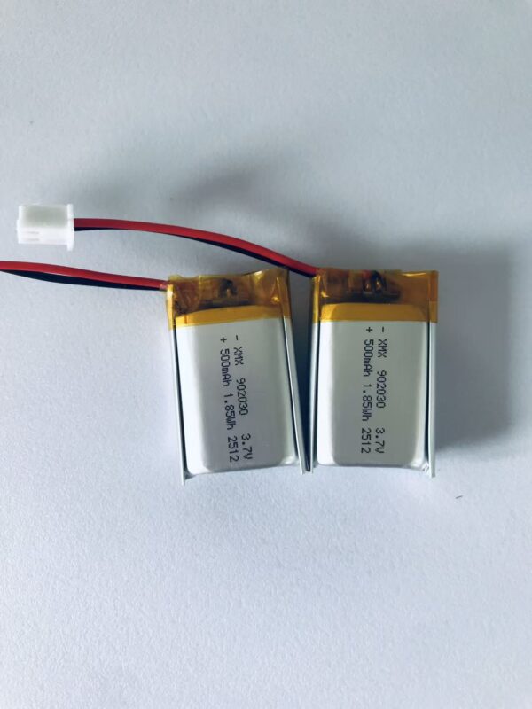 902030 3.7V 500mAh LiPo Battery
