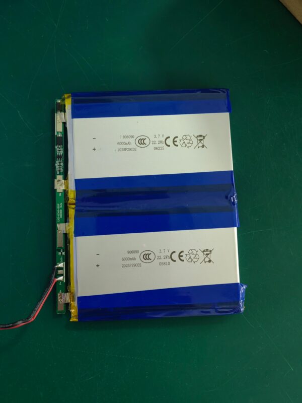 906090 2s1p lipo battery (7) 906090 3.7V 6000mAh LiPo Battery