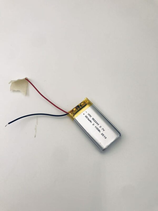 952240 3.7V 850mAh LiPo Battery