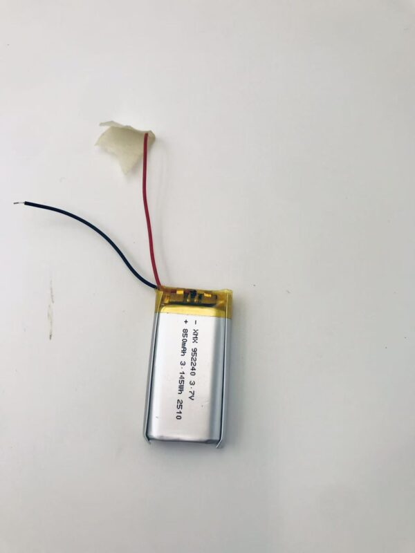 952240 3.7V 850mAh LiPo Battery