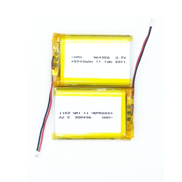 964058 3.7V 3000mAh LiPo Battery