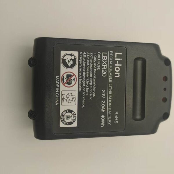 LBXR20 20V MAX 2.0Ah Lithium Battery Replacement for Black+Decker