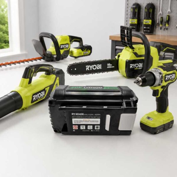 RYOBI RY40406 40V Battery — 4.0Ah Replacement for 40V HP Tools