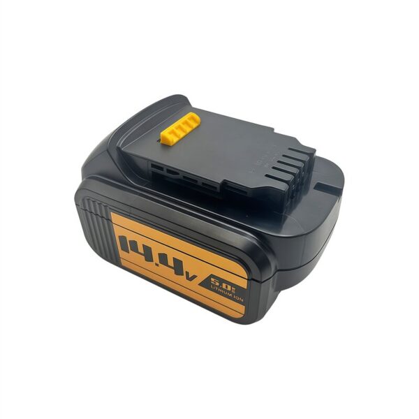 5.0Ah lithium-ion power tool battery pack angle view