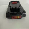 DCB202 battery with LED charge level indicator