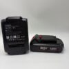 示20V MAX 2.0Ah cordless tool battery pack front and back