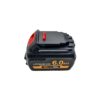 DCB606 6.0Ah FLEXVOLT cordless tool battery front and back
