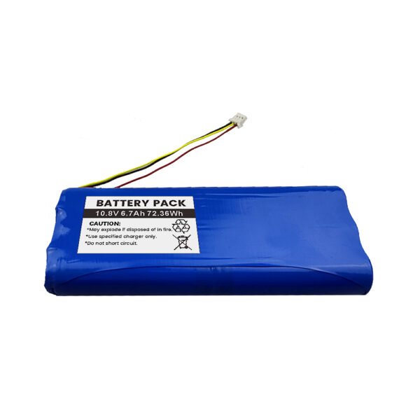 10.8V 6.7Ah 18650 Li-ion Battery Pack 3S2P Rechargeable Lithium Battery