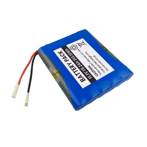 11.1V 19.2Ah NMC Li-ion Battery Pack 3S4P Rechargeable Pouch Battery