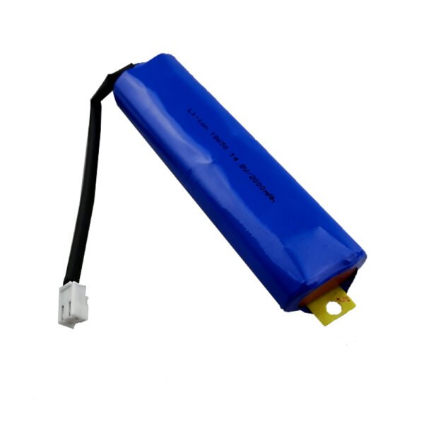 14.8V 2200mAh 18650 battery pack angled view