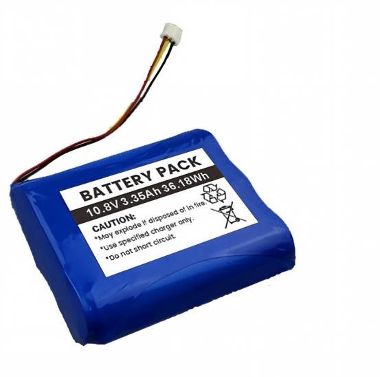 18650 3s1p 10.8v -3 18650 3S1P 10.8V 3350mAh Li-ion Battery Pack 36.18Wh