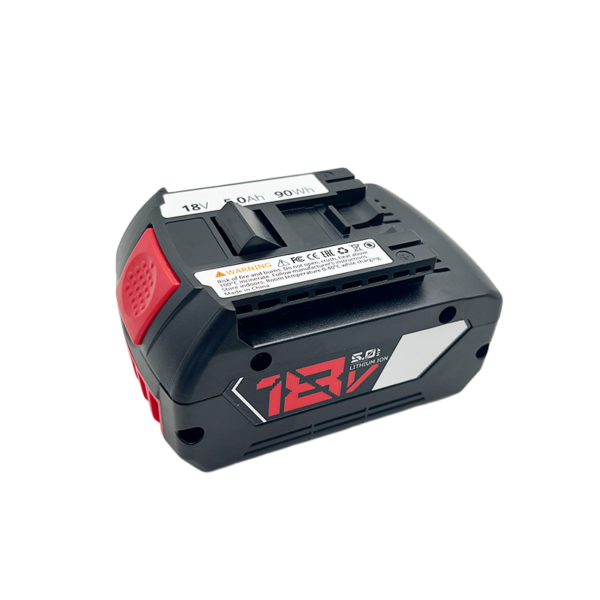 18v-5ah-90wh-replacement-battery-pack (8) 5.0Ah High-Output Replacement Battery for Bosch 18V BAT609