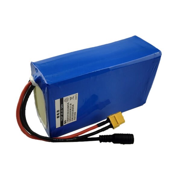 25.2V 5Ah Li-ion Battery Pack 7S2P Rechargeable Lithium Battery with XT60 Connector