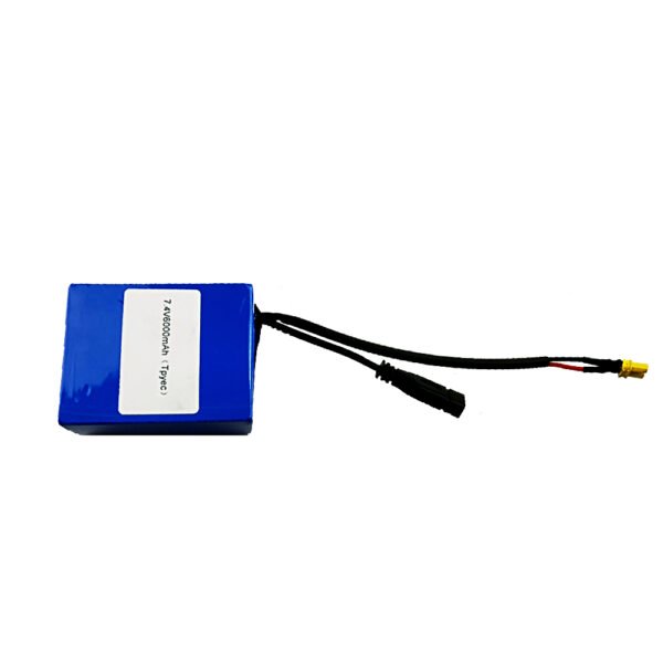 7.4V 6000mAh 18650 Battery Pack Rechargeable Li-ion 2S1P 44.4Wh