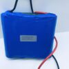 40135 4S1P 12.8V 20000mAh Product label showing 12.8V 20Ah LiFePO4 battery specifications and certifications