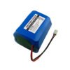 battery-angle1 22.2V lithium battery pack 2500mAh 18650 6S1P