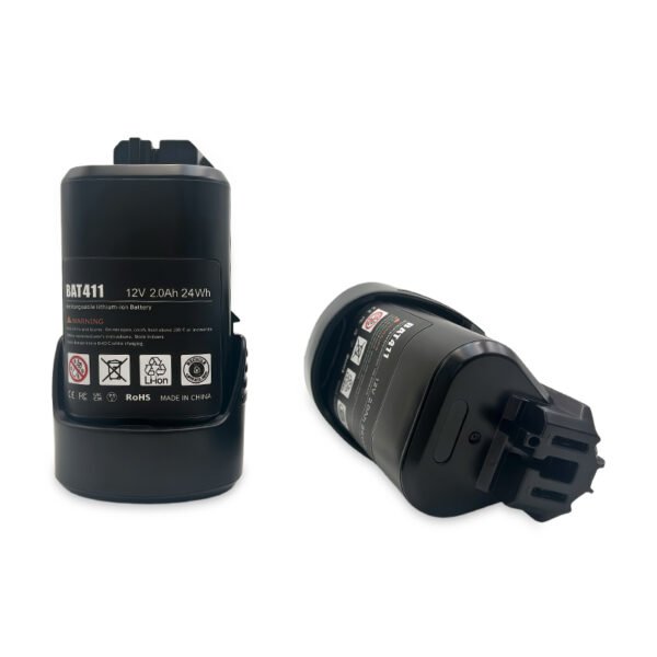 bosch-bat411-replacement-battery-12v-2ah-24wh (3) "2.0Ah 24Wh replacement battery compatible with Bosch 12V BAT411"
