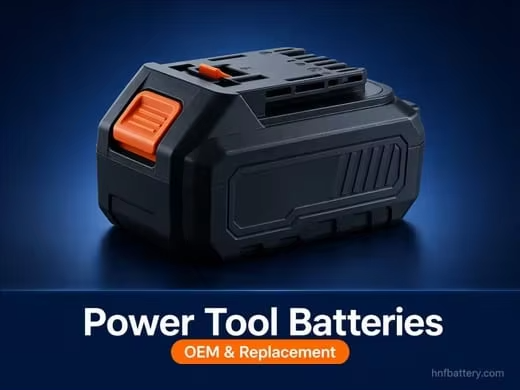 Custom and replacement power tool batteries for Makita, DeWalt and Bosch — HNF Battery